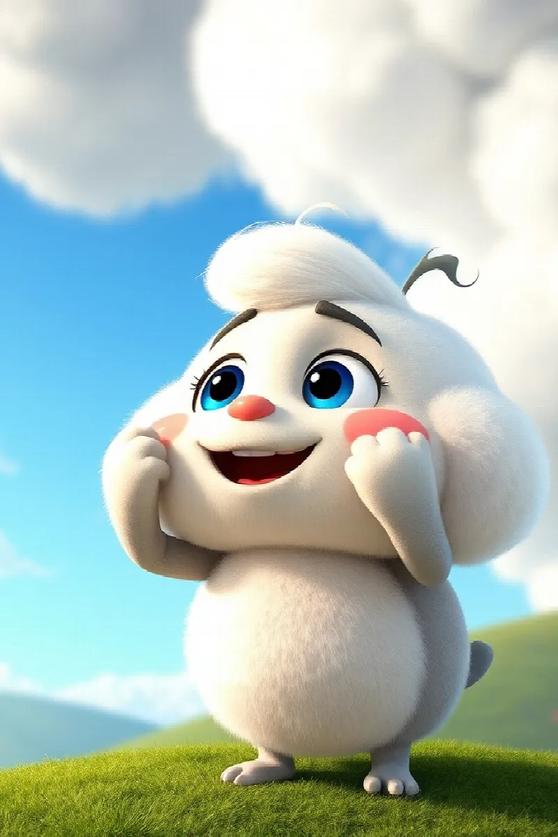 Picture 2 from the tale The Cloud That Loved Thunder