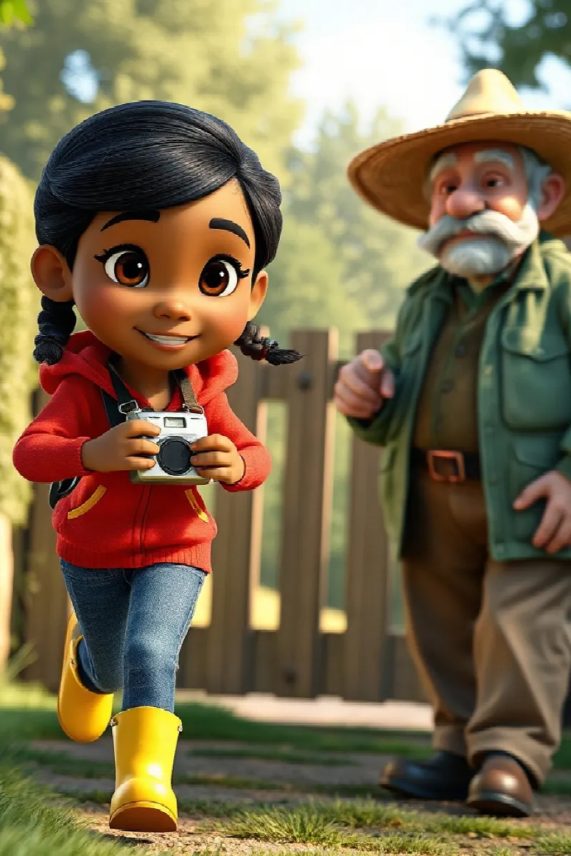 Picture 1 from the tale The Girl and the Osprey
