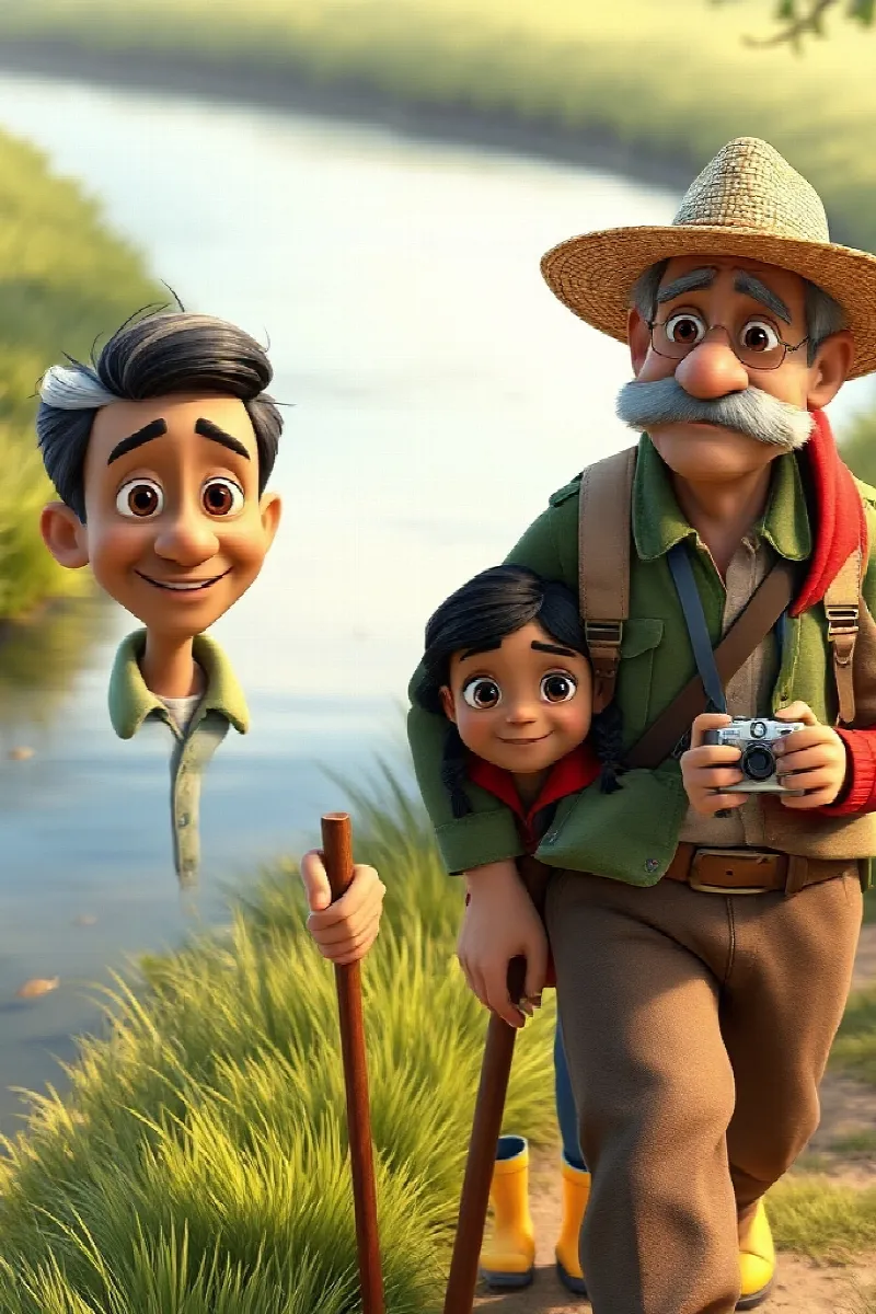 Picture 2 from the tale The Girl and the Osprey