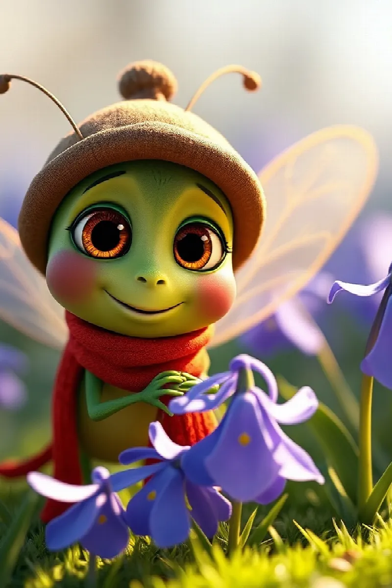 Picture 2 from the tale The Golden Cricket