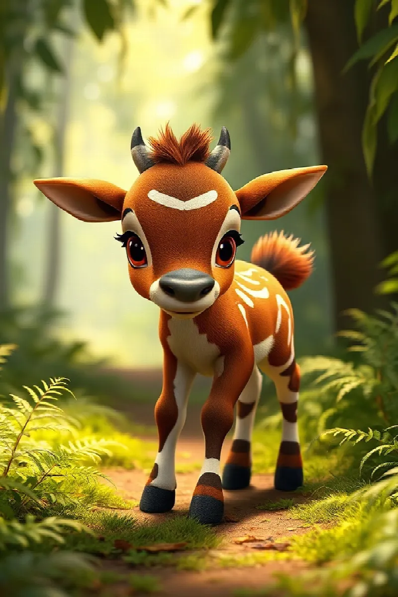 Picture 1 from the tale The Little Bongo