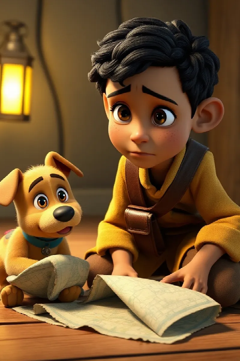 Picture 3 from the tale The Lost Mapmaker