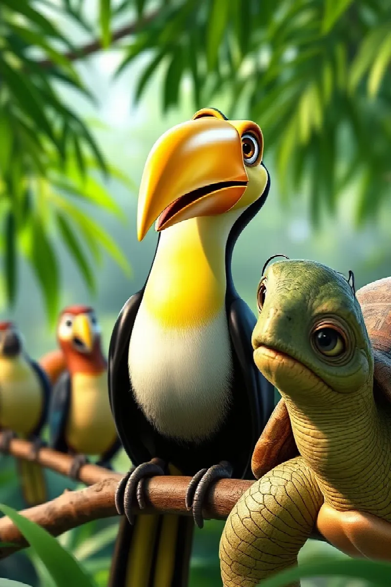 Altın Tukan masalından 2. resim