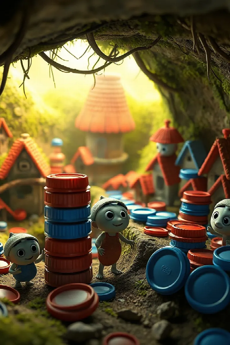 Picture 1 from the tale The Bottle Cap Kingdom