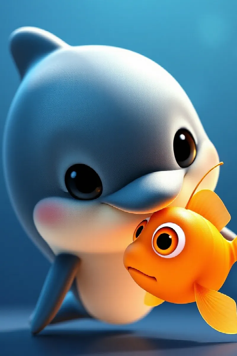Picture 2 from the tale The Little Dolphin's Lantern