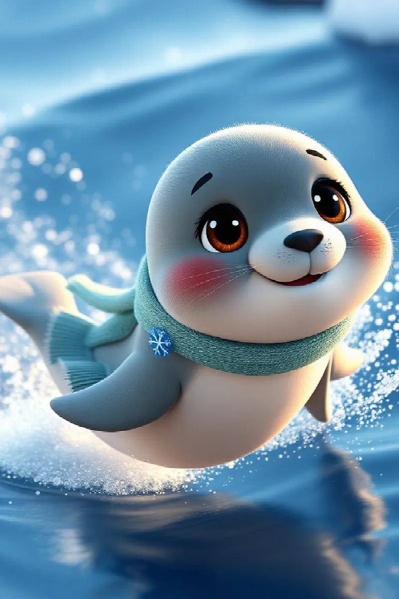 Picture 2 from the tale The Little Polar Friends