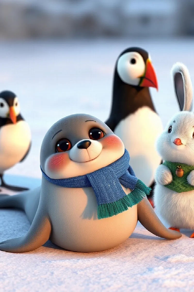Picture 3 from the tale The Little Polar Friends