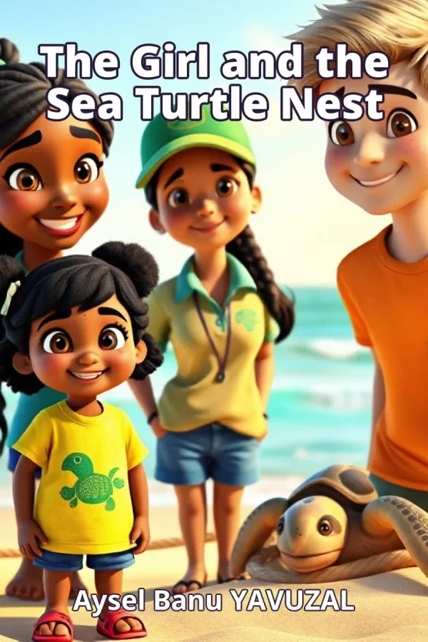 The Girl and the Sea Turtle Nest