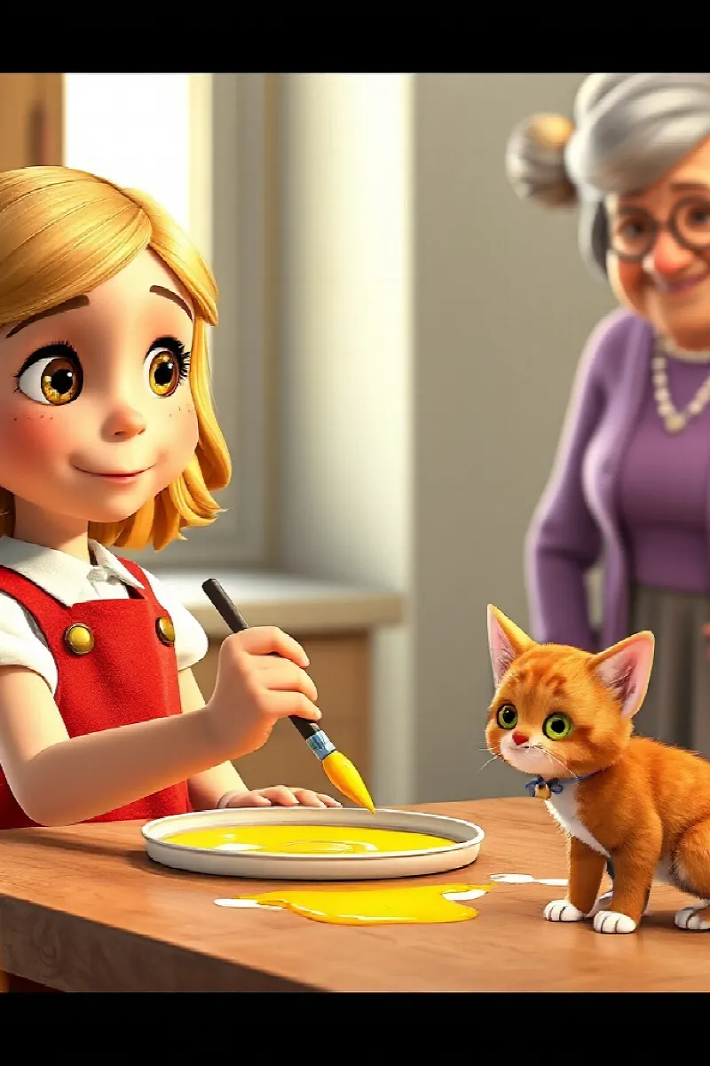 Picture 3 from the tale The Golden Paintbox