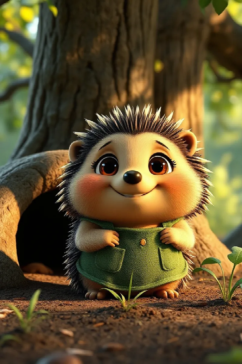 Picture 1 from the tale The Hedgehog's Star Garden