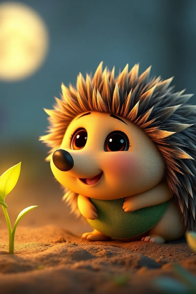 Picture 4 from the tale The Hedgehog's Star Garden