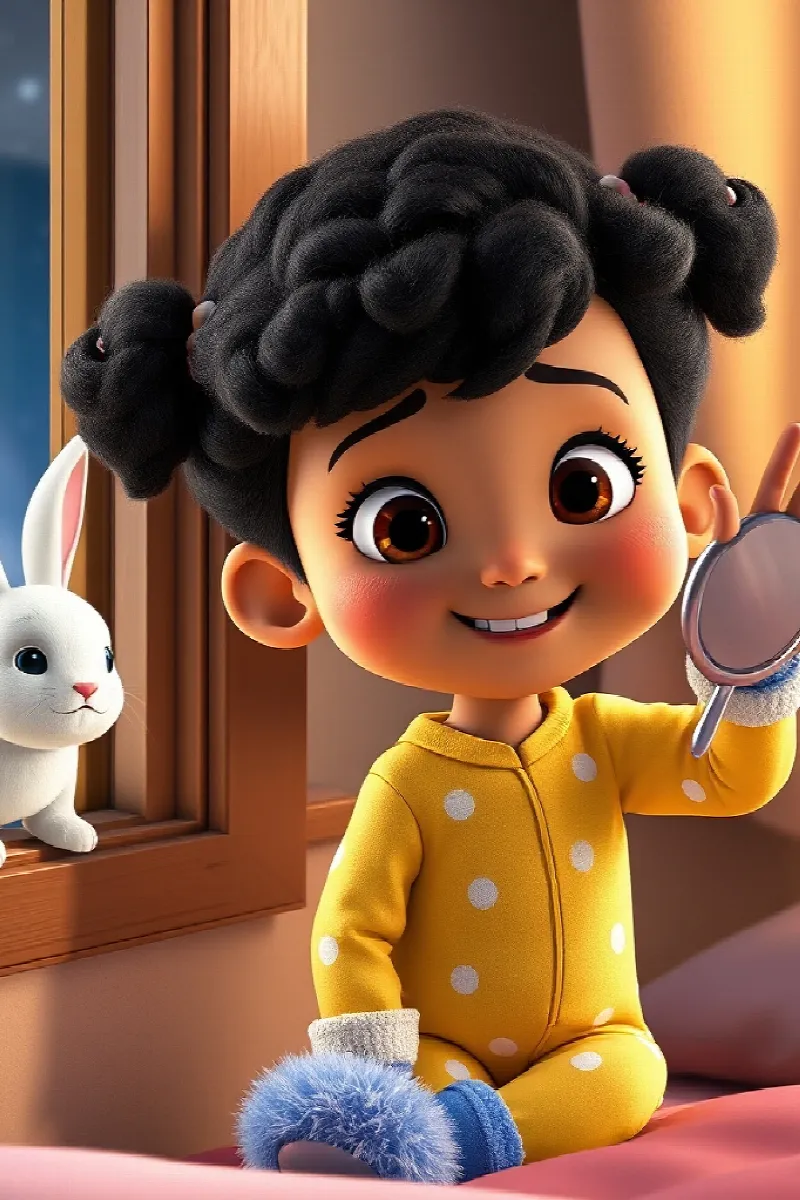 Picture 3 from the tale The Little Moon Rabbit