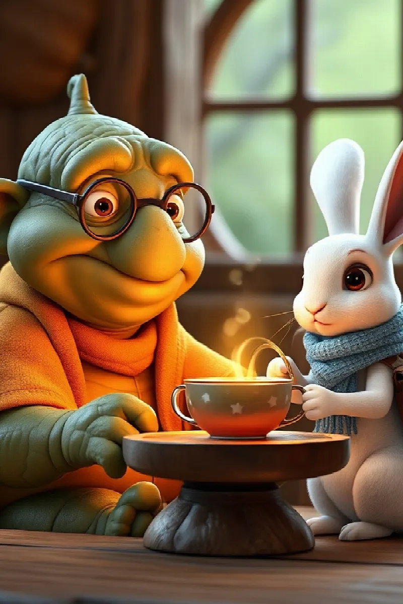 Picture 4 from the tale The Rabbit's Magic Teapot