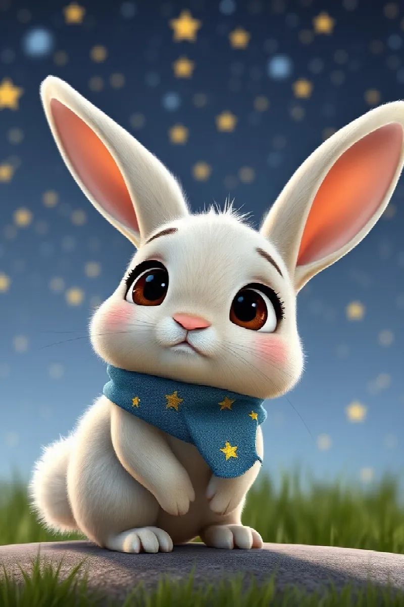 Picture 4 from the tale The Rabbit Who Counted Stars