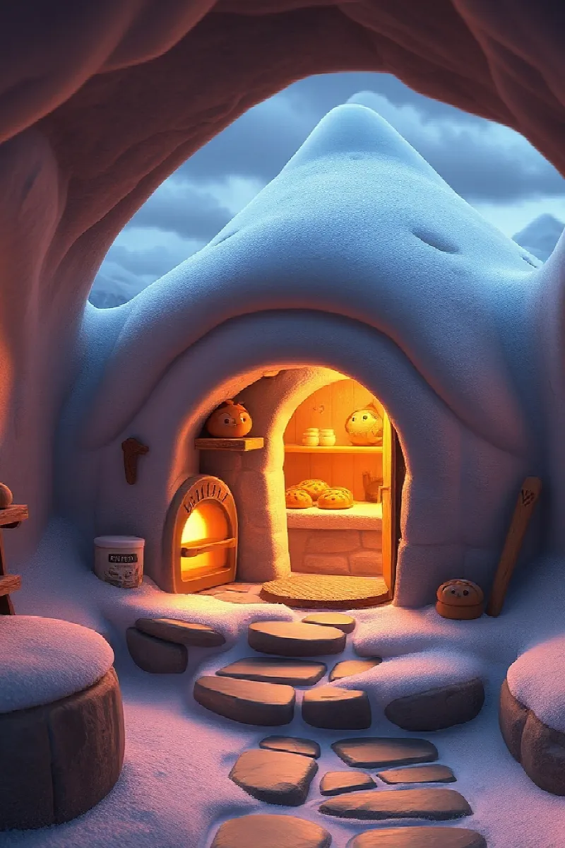 Picture 1 from the tale The Secret Mountain Bakery