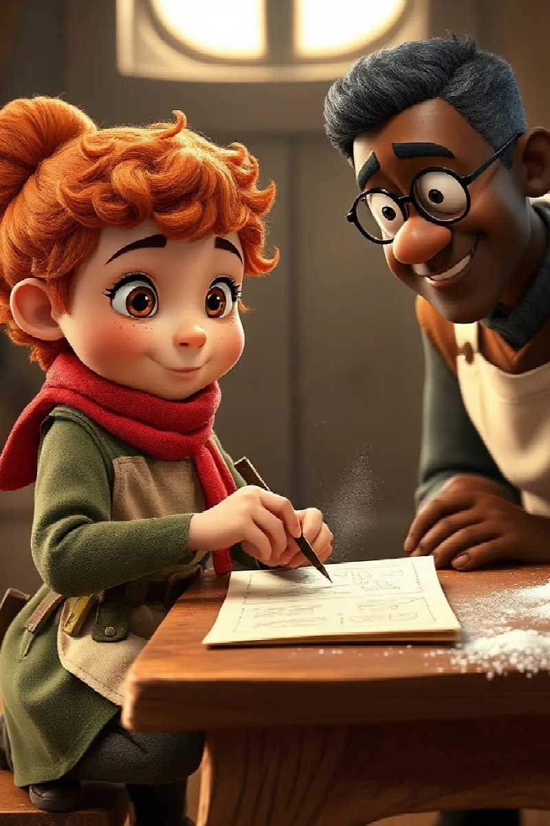 Picture 3 from the tale The Secret Mountain Bakery