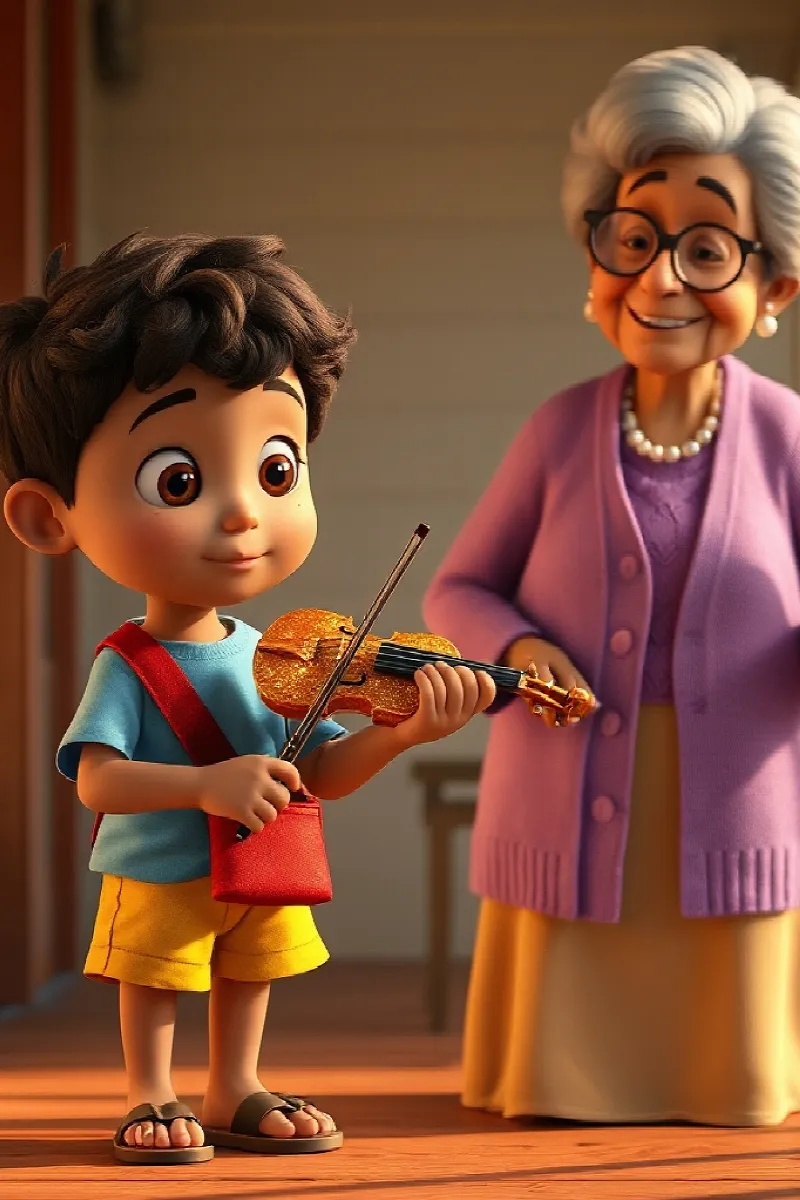 Picture 3 from the tale The Sugar Violin
