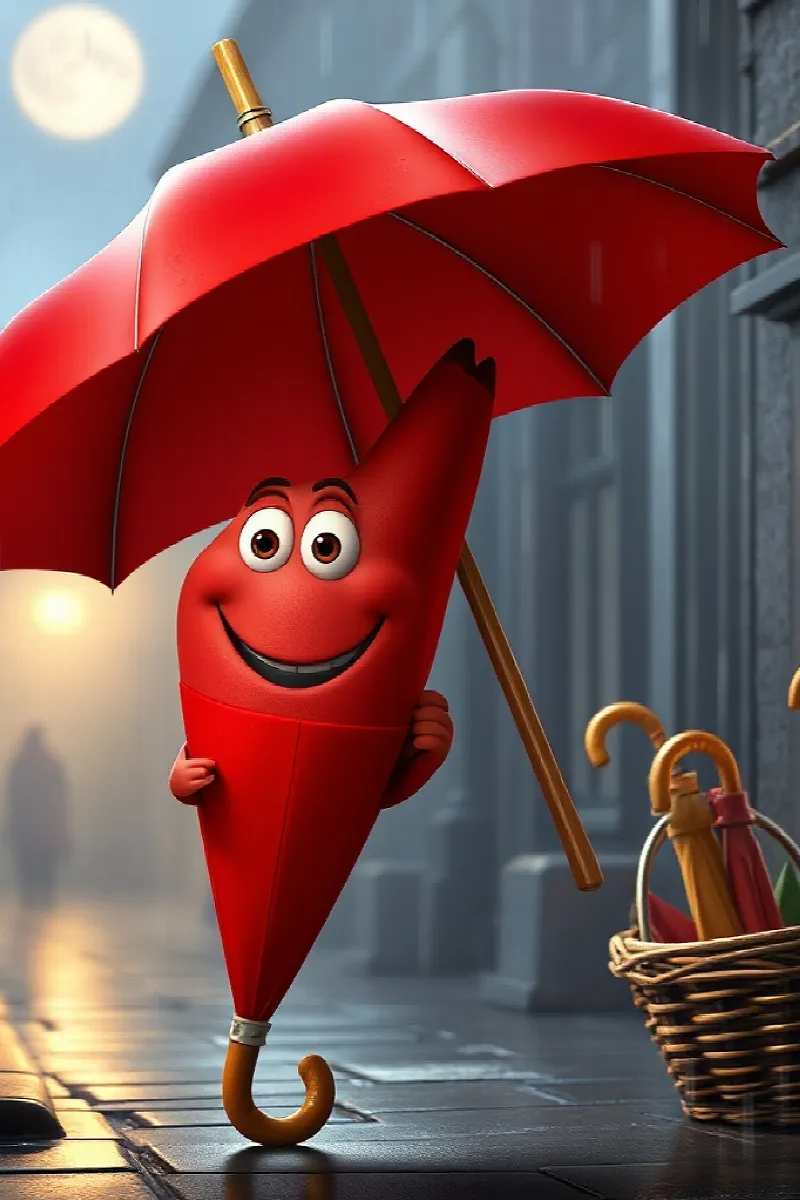 Picture 1 from the tale The Umbrella Circus