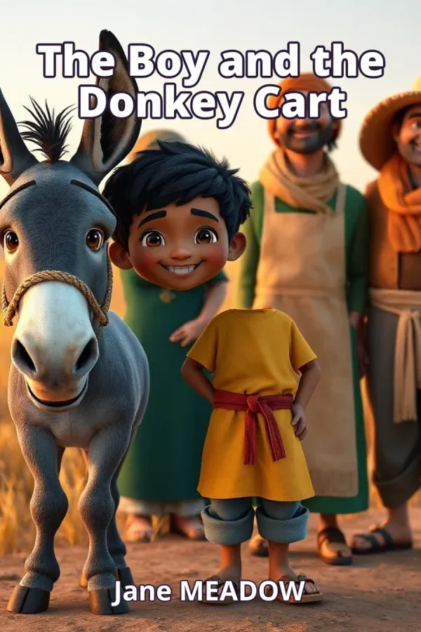 The Boy and the Donkey Cart