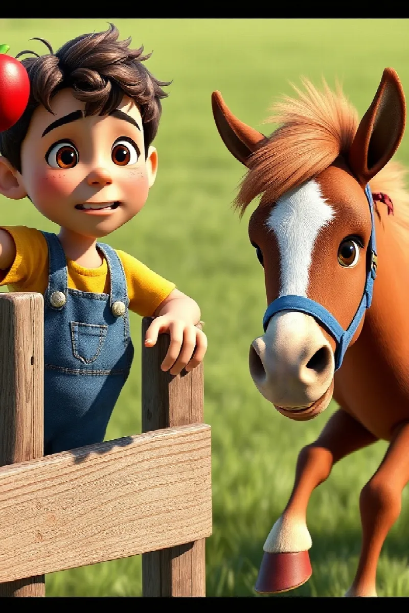 Picture 3 from the tale The Boy and the Pony