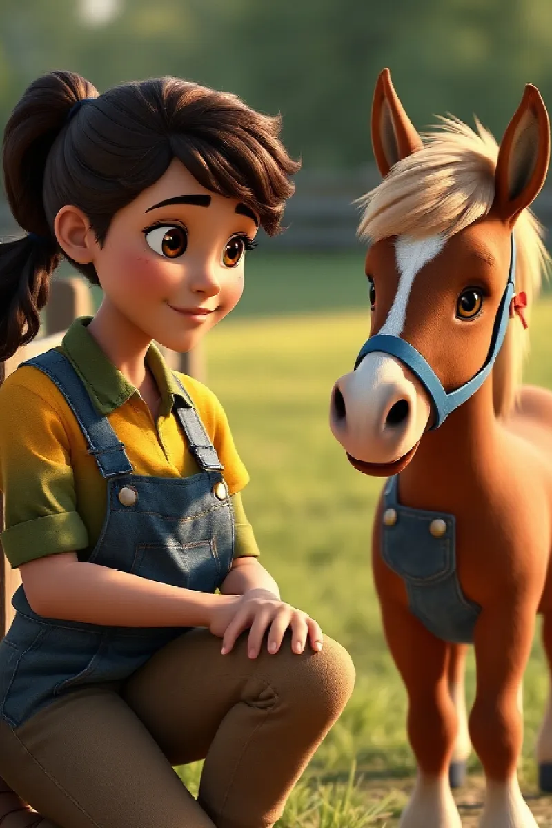 Picture 4 from the tale The Boy and the Pony