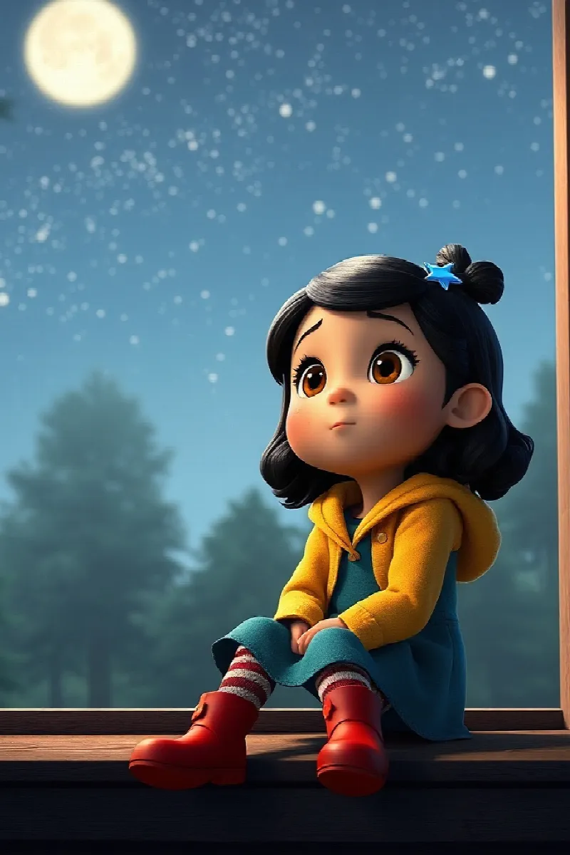 Picture 1 from the tale The Girl and the Star Fox