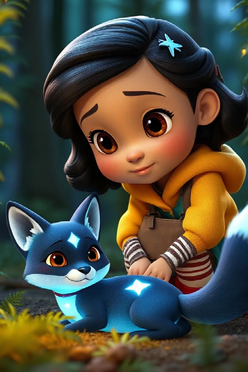 Picture 2 from the tale The Girl and the Star Fox