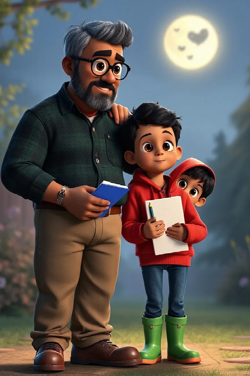 Picture 2 from the tale The Boy and the Owl