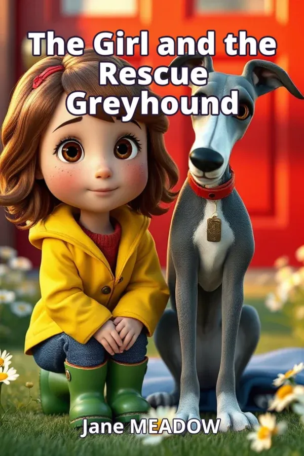 The Girl and the Rescue Greyhound
