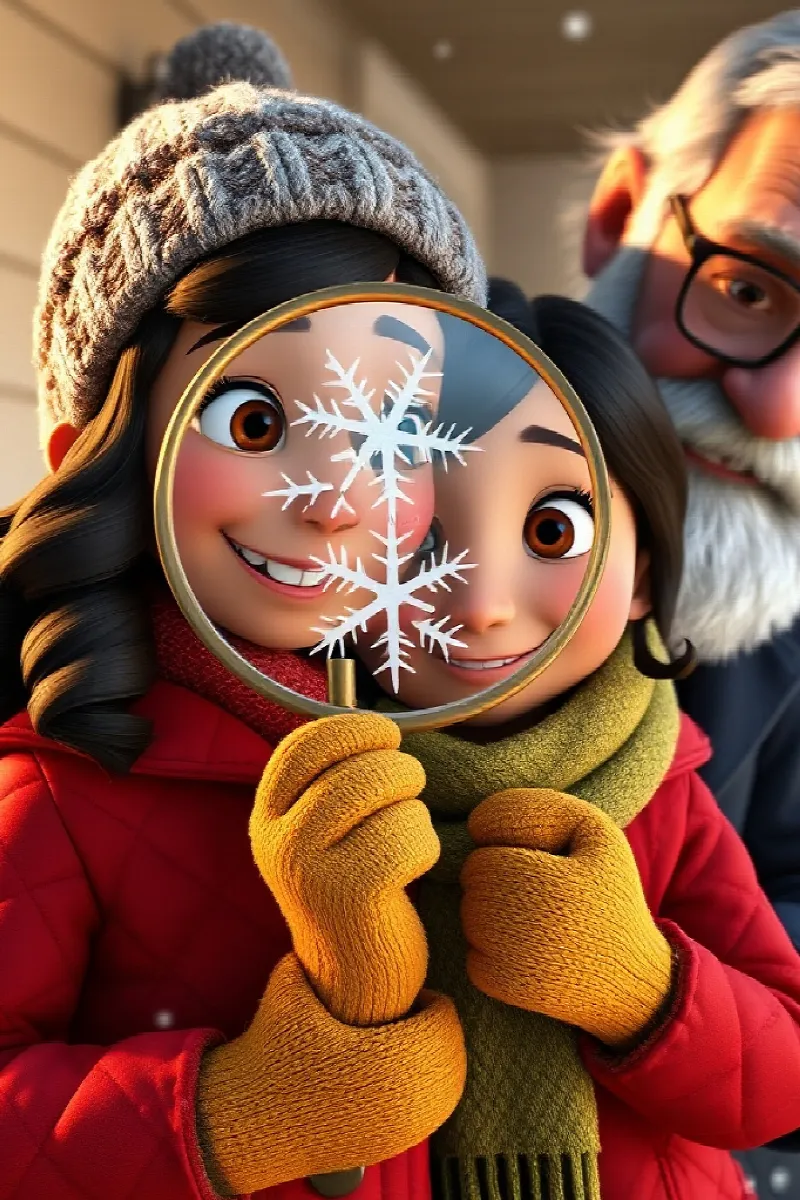 Picture 3 from the tale The Snowflake Collector