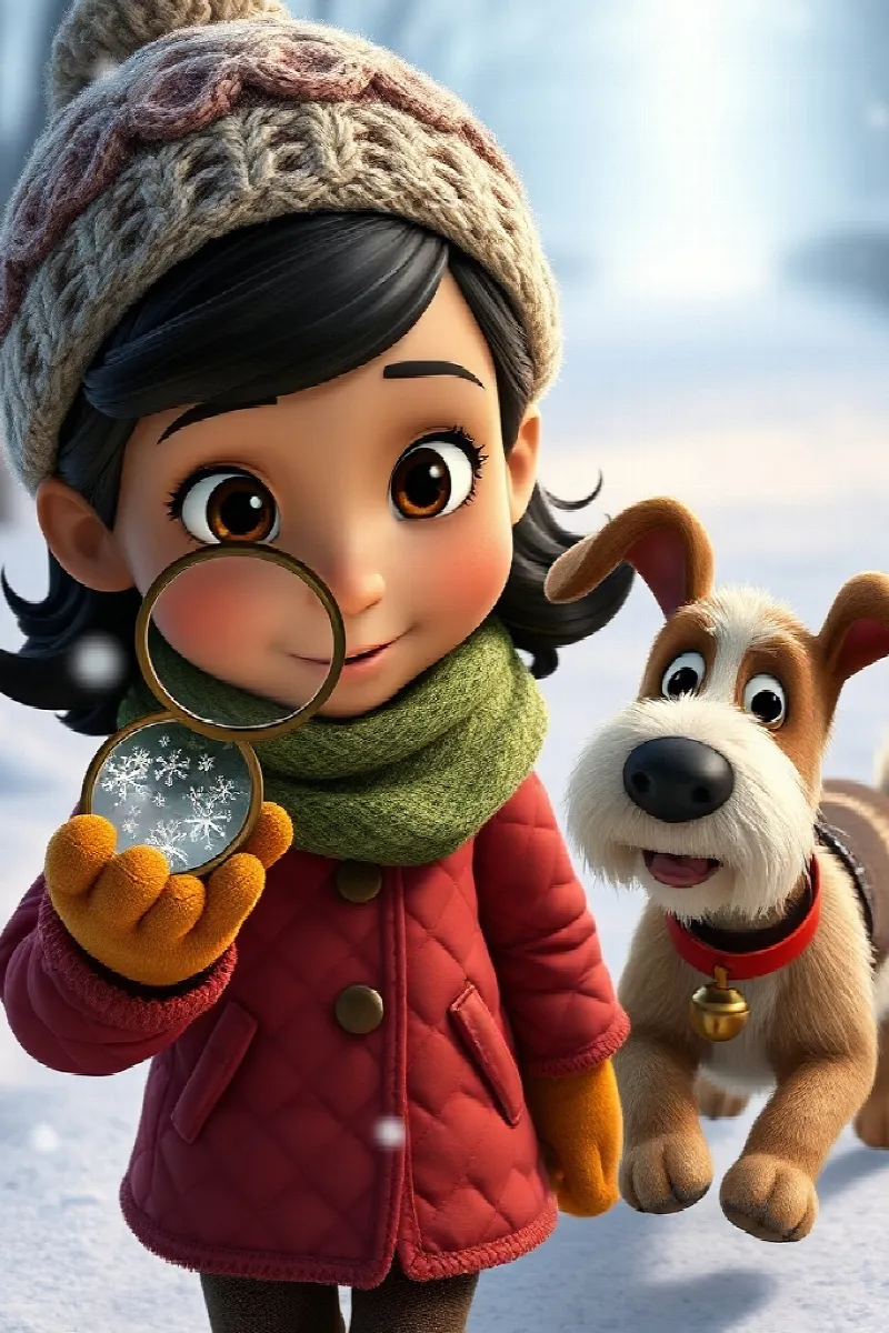 Picture 4 from the tale The Snowflake Collector