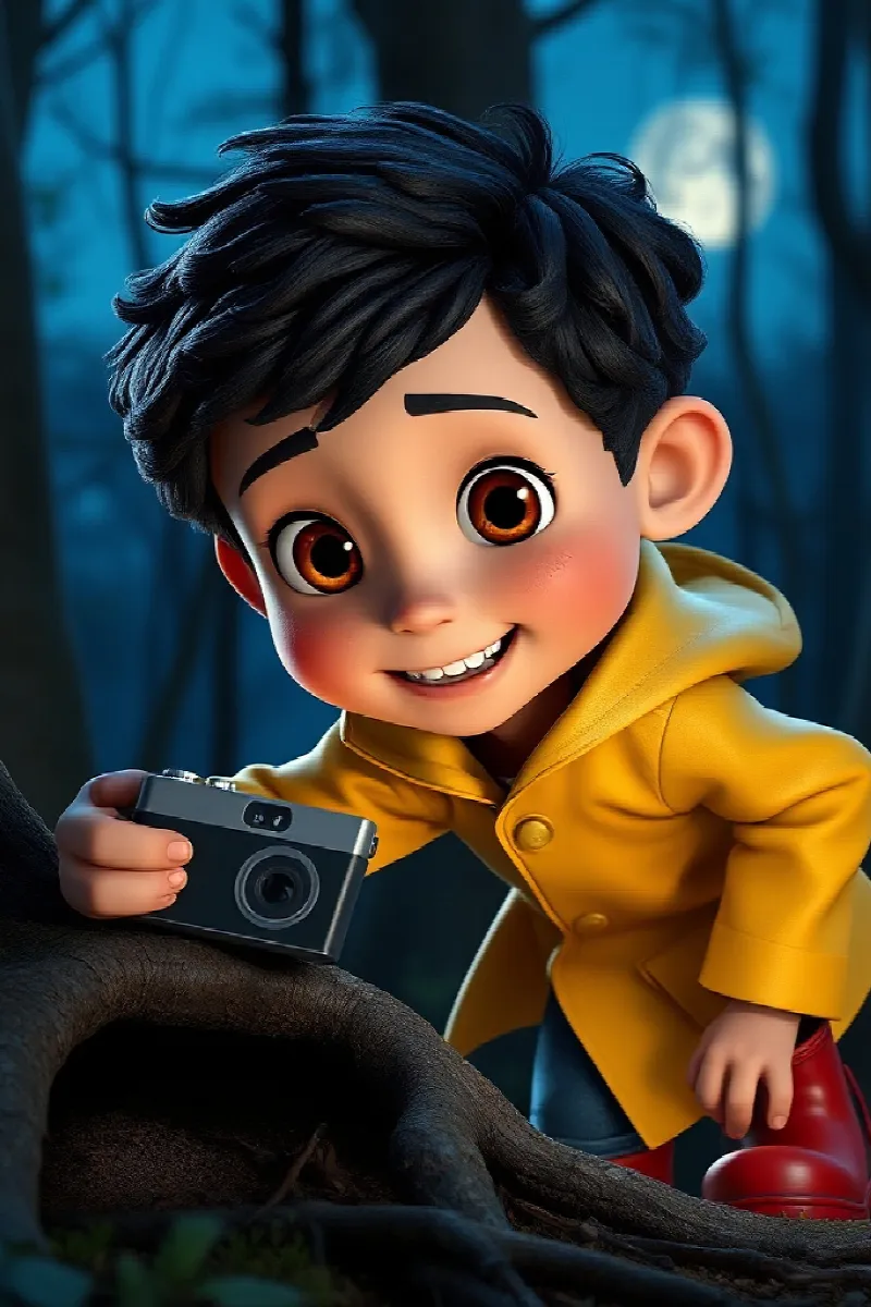 Picture 3 from the tale The Boy and the Badger