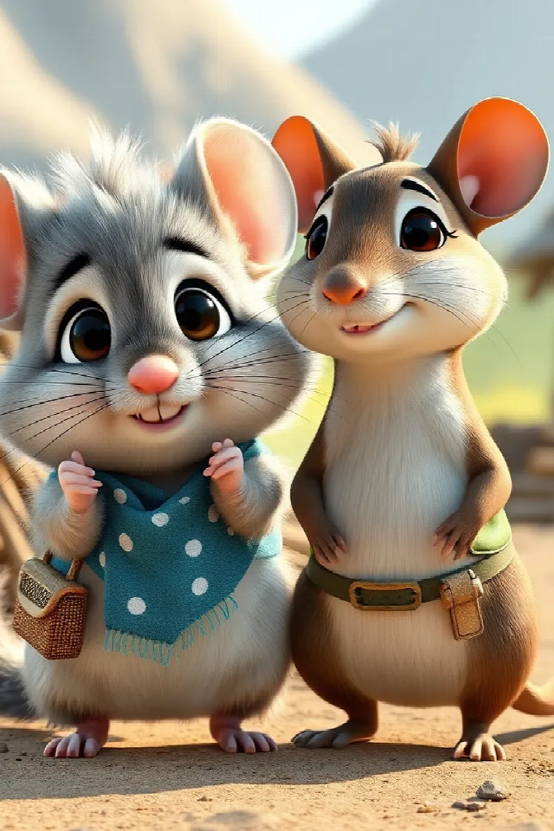 Picture 3 from the tale The Little Chinchilla