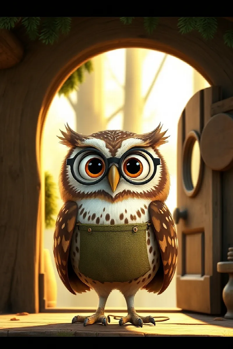 Picture 1 from the tale The Owl's Feather Shop
