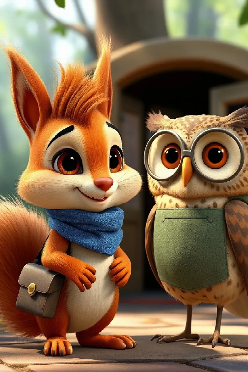 Picture 3 from the tale The Owl's Feather Shop