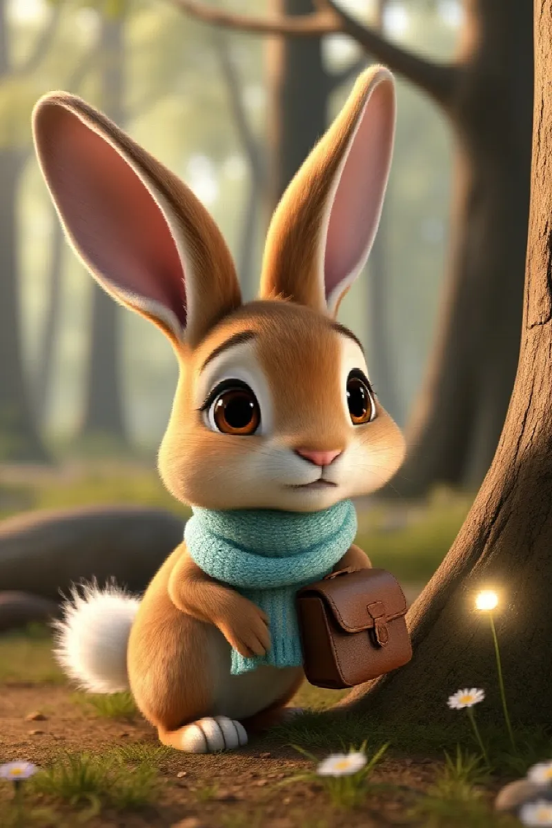 Picture 2 from the tale The Rabbit's Silver Bell