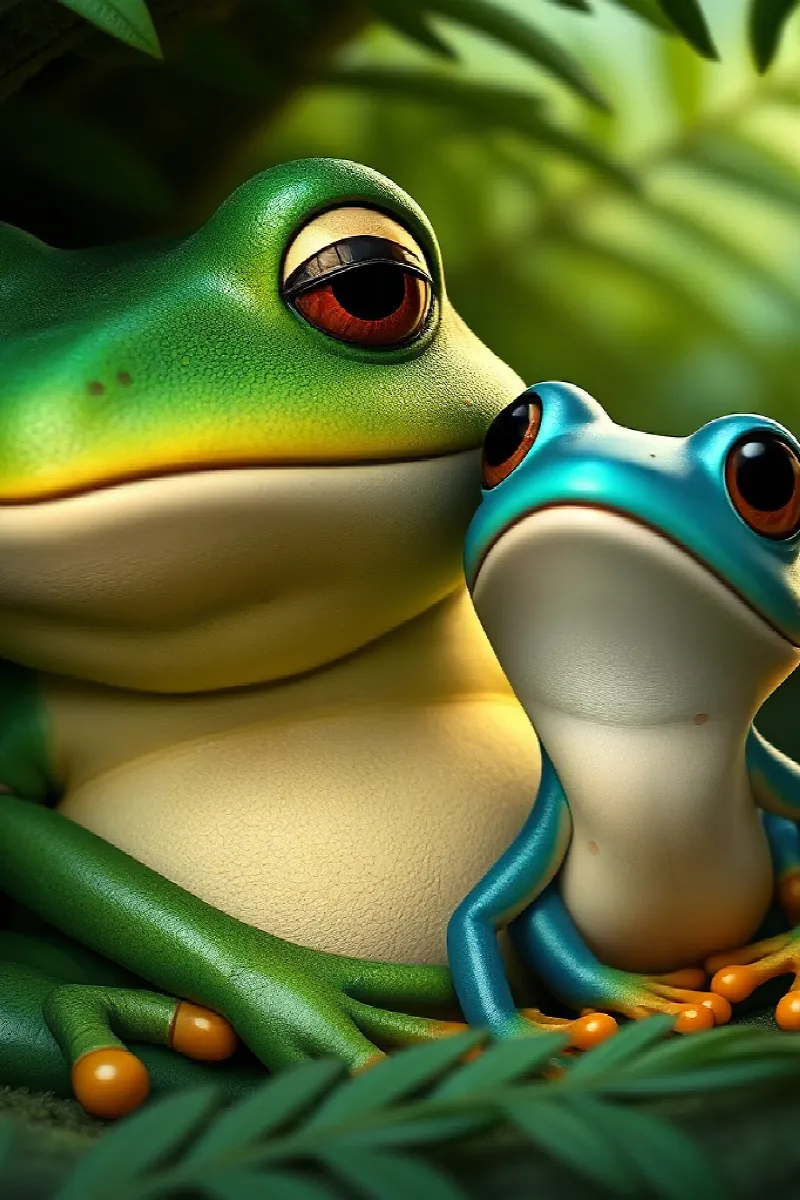 Picture 2 from the tale The Sapphire Frog