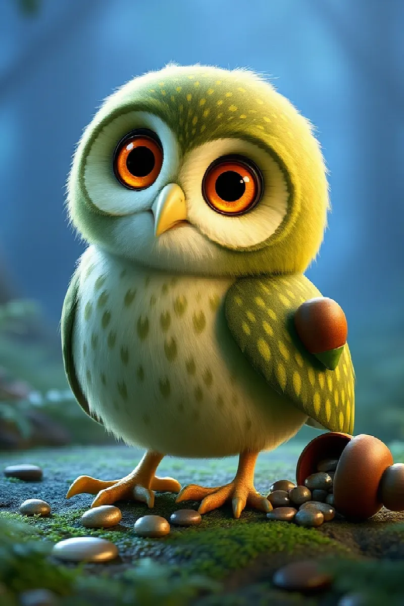Küçük Kakapo masalından 2. resim