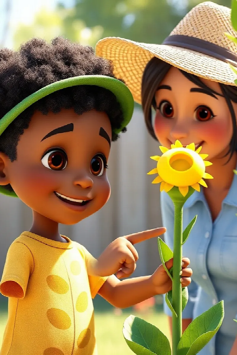 Picture 4 from the tale The Boy and the Backyard Bees