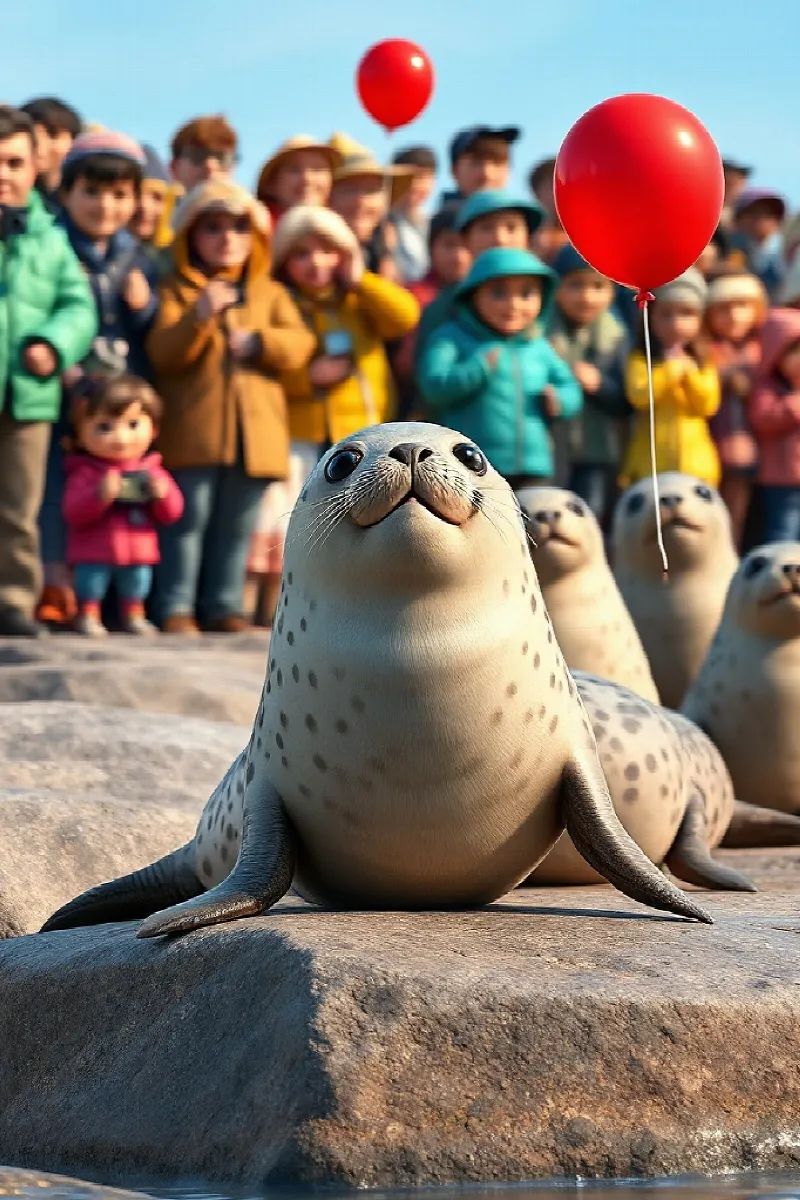 Picture 4 from the tale The Girl and the Seal