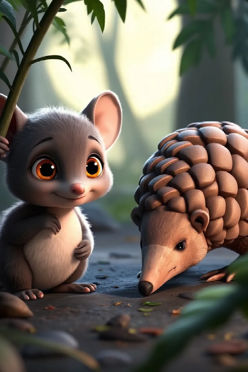 Picture 2 from the tale The Little Bushbaby
