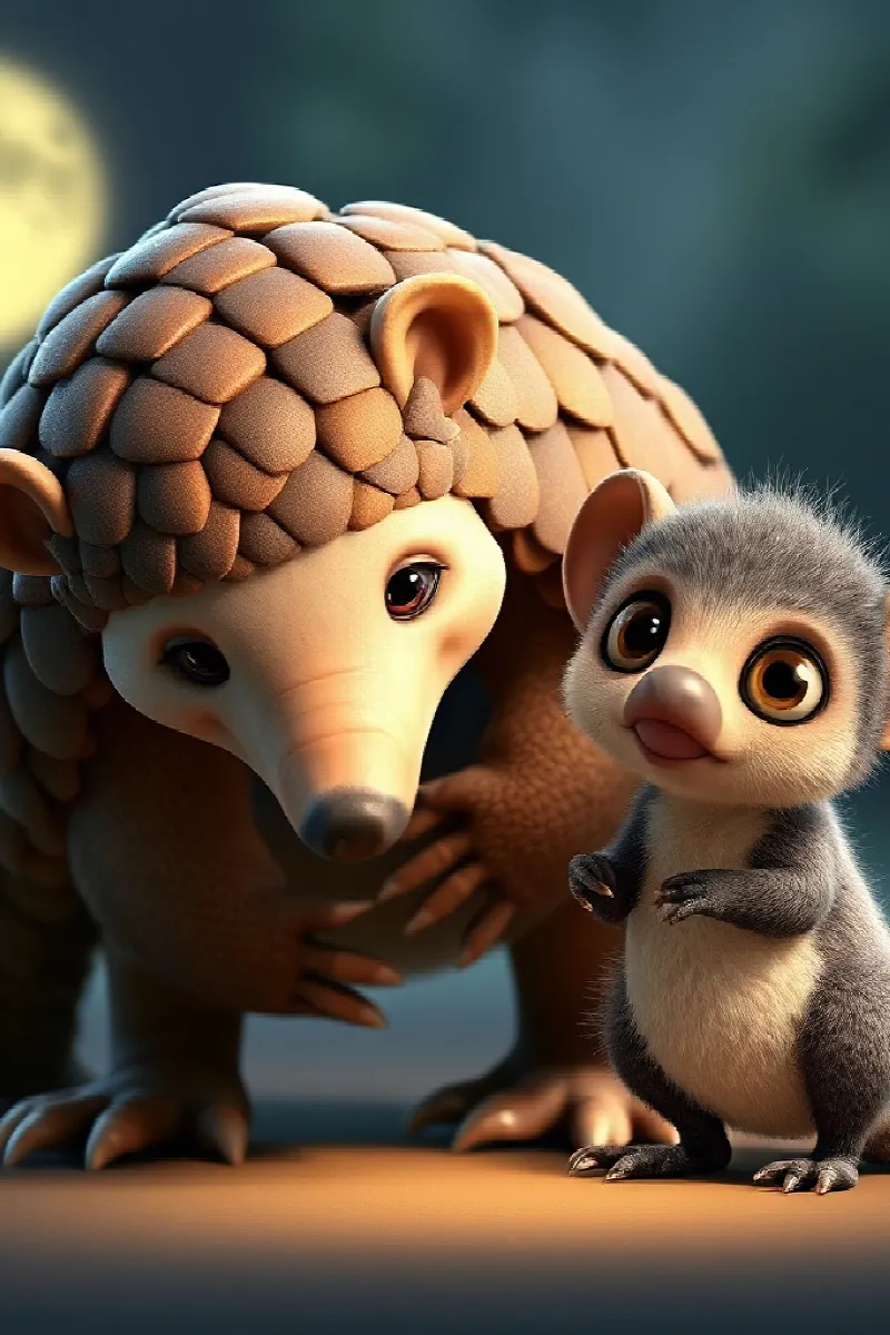 Picture 3 from the tale The Little Bushbaby