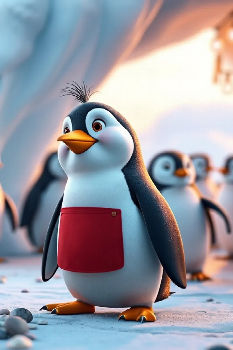 Picture 3 from the tale The Penguin's Pebble Shop