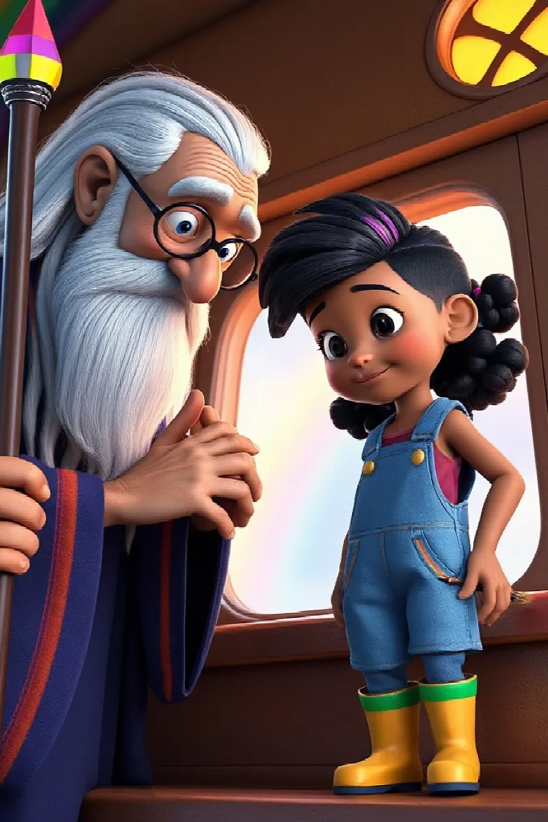 Picture 1 from the tale The Rainbow Repair Shop