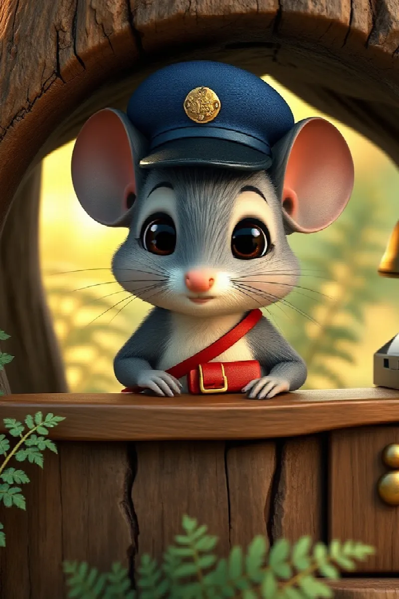 Picture 1 from the tale The Tiny Post Office