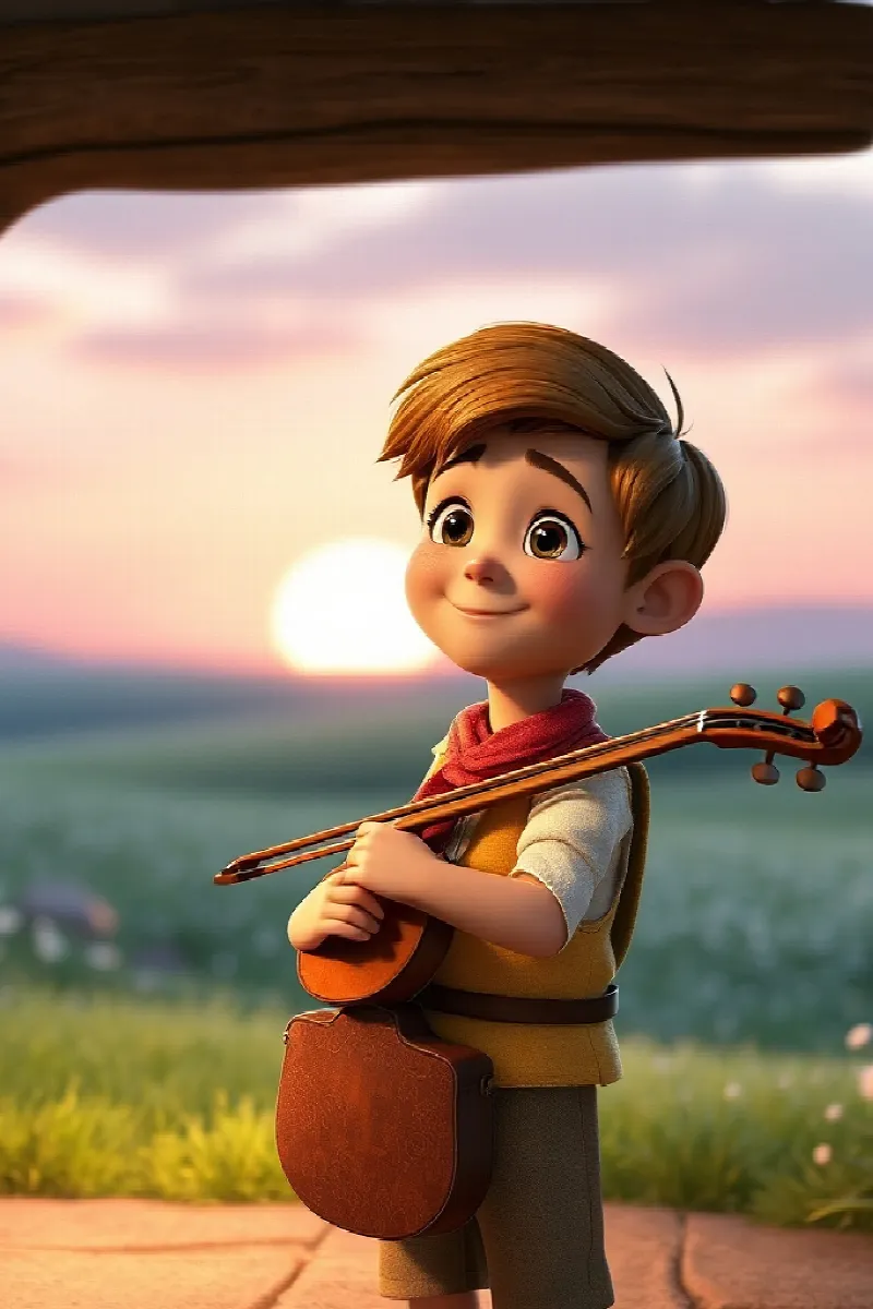 Picture 1 from the tale The Violin of Four Seasons