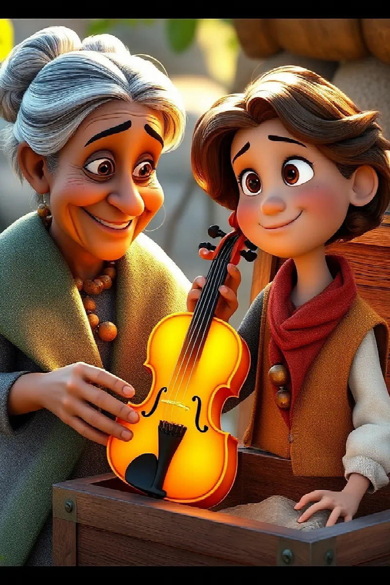 Picture 2 from the tale The Violin of Four Seasons