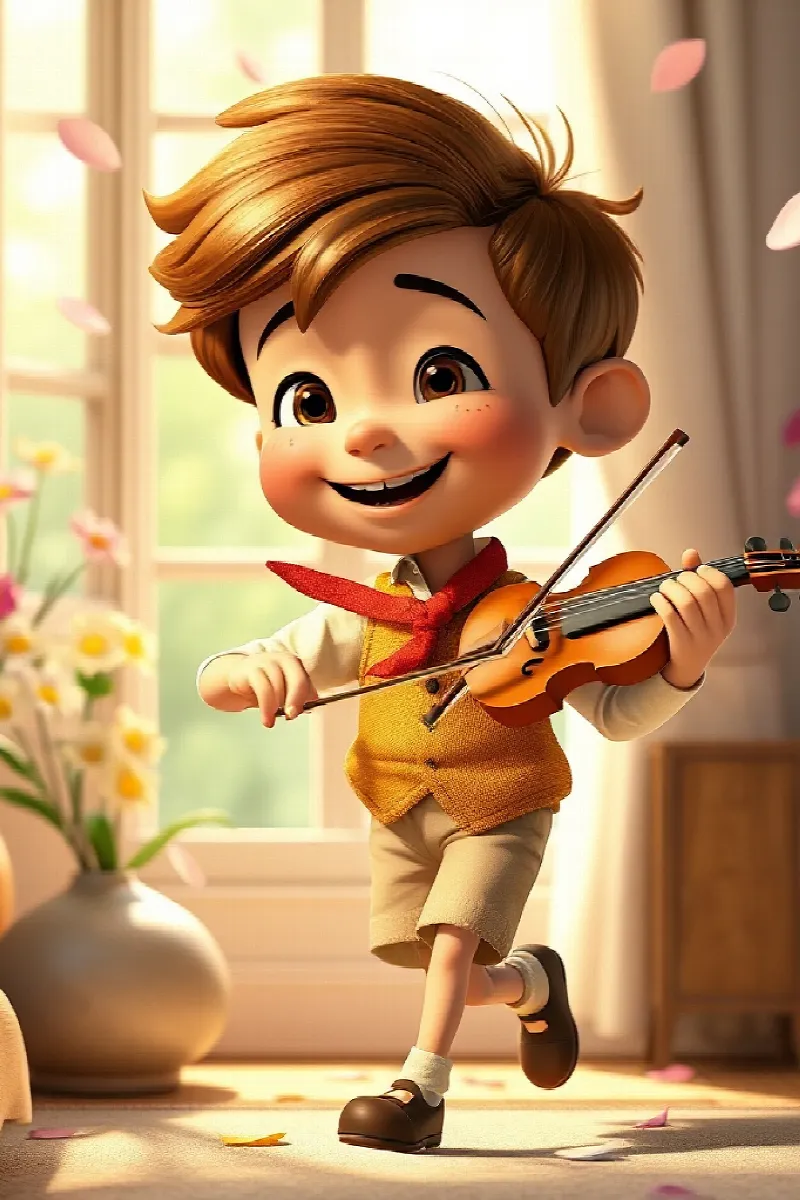 Picture 3 from the tale The Violin of Four Seasons