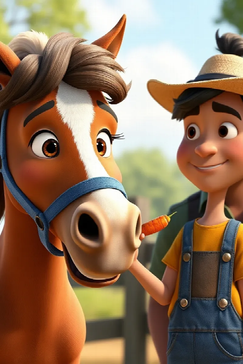 Picture 3 from the tale The Boy and the Dancing Horse