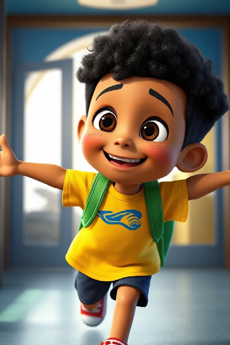 Picture 1 from the tale The Boy and the Sea Urchin
